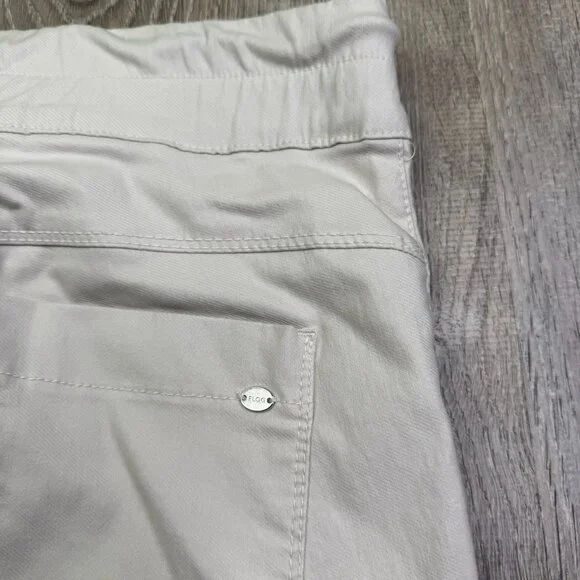 Flog Womens Blue & White Drawstring Waist Slim Ankle Shely Pants Sz 29 Lot Of 2